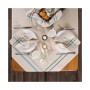 Chambray French Stripe Tablecloth 60" x 84"