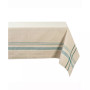 Chambray French Stripe Tablecloth 60" x 84"