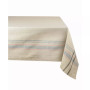 Chambray French Stripe Tablecloth 60" x 84"
