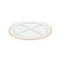 Glass 4 Section Relish Dish