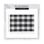 Design Import Quilted Farmhouse Placemat, Set of 6