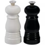 Petite Salt and Pepper Mill Set with Adjustable Grind