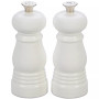 Petite Salt and Pepper Mill Set with Adjustable Grind