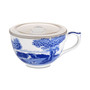 Blue Italian Jumbo Cup with Lid
