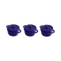 3 Piece Ceramic Mini Cocotte Set
