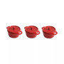 3 Piece Ceramic Mini Cocotte Set