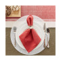 Design Import Floral Woven Round Placemat, Set of 6