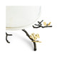 Butterfly Ginkgo Cake Stand with Dome