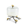 Butterfly Ginkgo Cake Stand with Dome