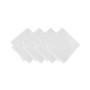 Continental Solid Texture Water and Stain Resistant Napkins, Set of 4