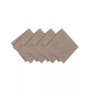Continental Solid Texture Water and Stain Resistant Napkins, Set of 4