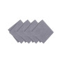 Continental Solid Texture Water and Stain Resistant Napkins, Set of 4