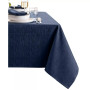 Continental Solid Texture Water and Stain Resistant Tablecloth, 60" x 102"