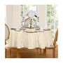 Denley Stripe 70" Round Tablecloth