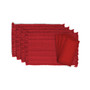 Variegated Fringe Placemat and Napkin, Set of 8
