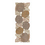 Metallic Pumpkin Cutwork Fabric Centerpiece