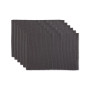 Design Import Ribbed Placemat, Set of 6
