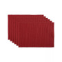 Design Import Ribbed Placemat, Set of 6