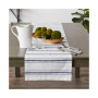 Zig Dobby Stripe Table Runner