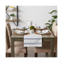 Zig Dobby Stripe Table Runner