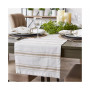 Zig Dobby Stripe Table Runner