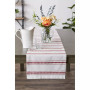 Zig Dobby Stripe Table Runner