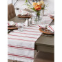 Zig Dobby Stripe Table Runner