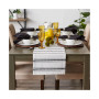 Zig Dobby Stripe Table Runner