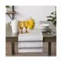 Zig Dobby Stripe Table Runner