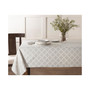 Laurel Leaf 70" x 144" Ivory Tablecloth