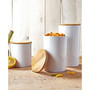Embossed Drops Canisters, Set of 3