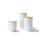 Embossed Drops Canisters, Set of 3