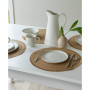 Fringed Round Placemat, Set of 4