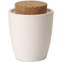 Serveware Artesano Collection Porcelain & Cork Lidded Sugar Dish