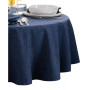 Continental Solid Texture Water and Stain Resistant Tablecloth, 90" Round