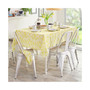 Chase Geometric Stain Resistant Indoor Outdoor 60"X120" Tablecloth