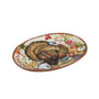 Harvest Blessings Oval Turkey Platter