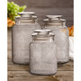 Glass Canister, Set of 3