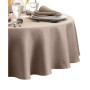 Laurel Solid Texture Water and Stain Resistant Tablecloth, 90" Round
