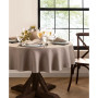 Laurel Solid Texture Water and Stain Resistant Tablecloth, 90" Round