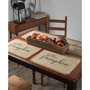 Hello Pumpkin Farmhouse Burlap Placemat, Set of 4