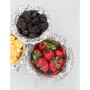 Designs Aluminum Grape Tiered 3-Bowls