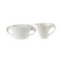 Bone Porcelain 3-Pc. New Wave Lidded Sugar Dish & Creamer Set