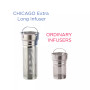Chicago Insulated Tea Infuser Bottle, 15.2 fl oz Capacity with Long Tea Infuser