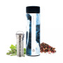Chicago Insulated Tea Infuser Bottle, 15.2 fl oz Capacity with Long Tea Infuser