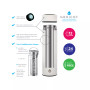 Chicago Insulated Tea Infuser Bottle, 15.2 fl oz Capacity with Long Tea Infuser
