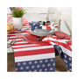 Design Import Round Polypropylene Woven Placemat, Set of 6