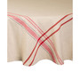 French Stripe Tablecloth 70" Round