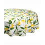 Lemon Bliss Print Table cloth 70" Round