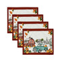 Farm Fresh Pumpkin Truck Fall Placemat, Set of 4